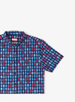 RSVLTS Marvel Spider-Man "The Spidey Bunch" KUNUFLEX Short Sleeve Shirt -Cozy Mode Store 20692973 av1