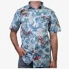 Marvel Avengers Retro Heroes Paradise Woven Button-Up -Cozy Mode Store 20704555 hi