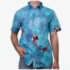 Marvel Captain America Captain Island Woven Button-Up -Cozy Mode Store 20704562 hi