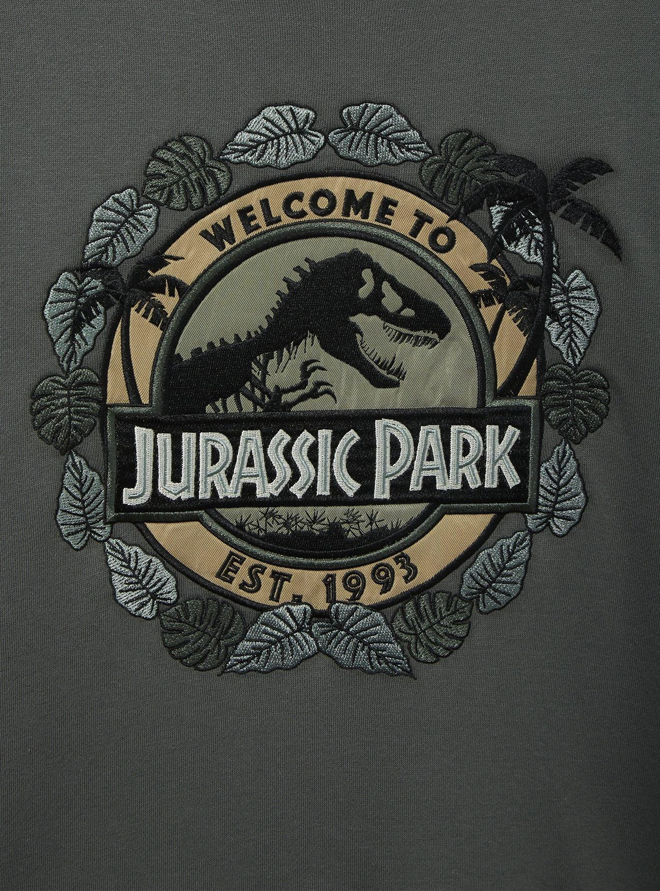Jurassic Park Tonal Logo Hoodie - BoxLunch Exclusive 3 Jurassic Park Tonal Logo Hoodie - BoxLunch Exclusive