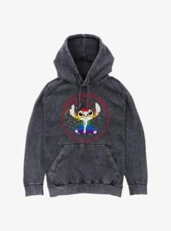 Disney Lilo & Stitch Ohana Pride Mineral Wash Hoodie