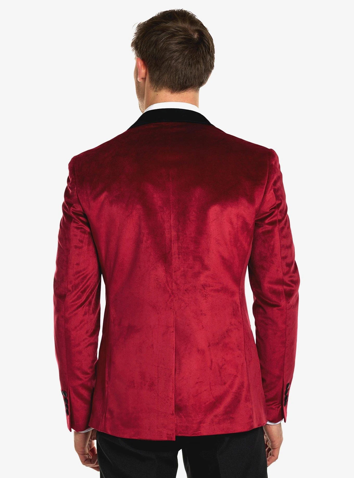 Burgundy Dinner Jacket 6 Burgundy Dinner Jacket - Image 4