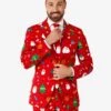 Festivity Red Suit 1 Festivity Red Suit -Cozy Mode Store 31984892 av1