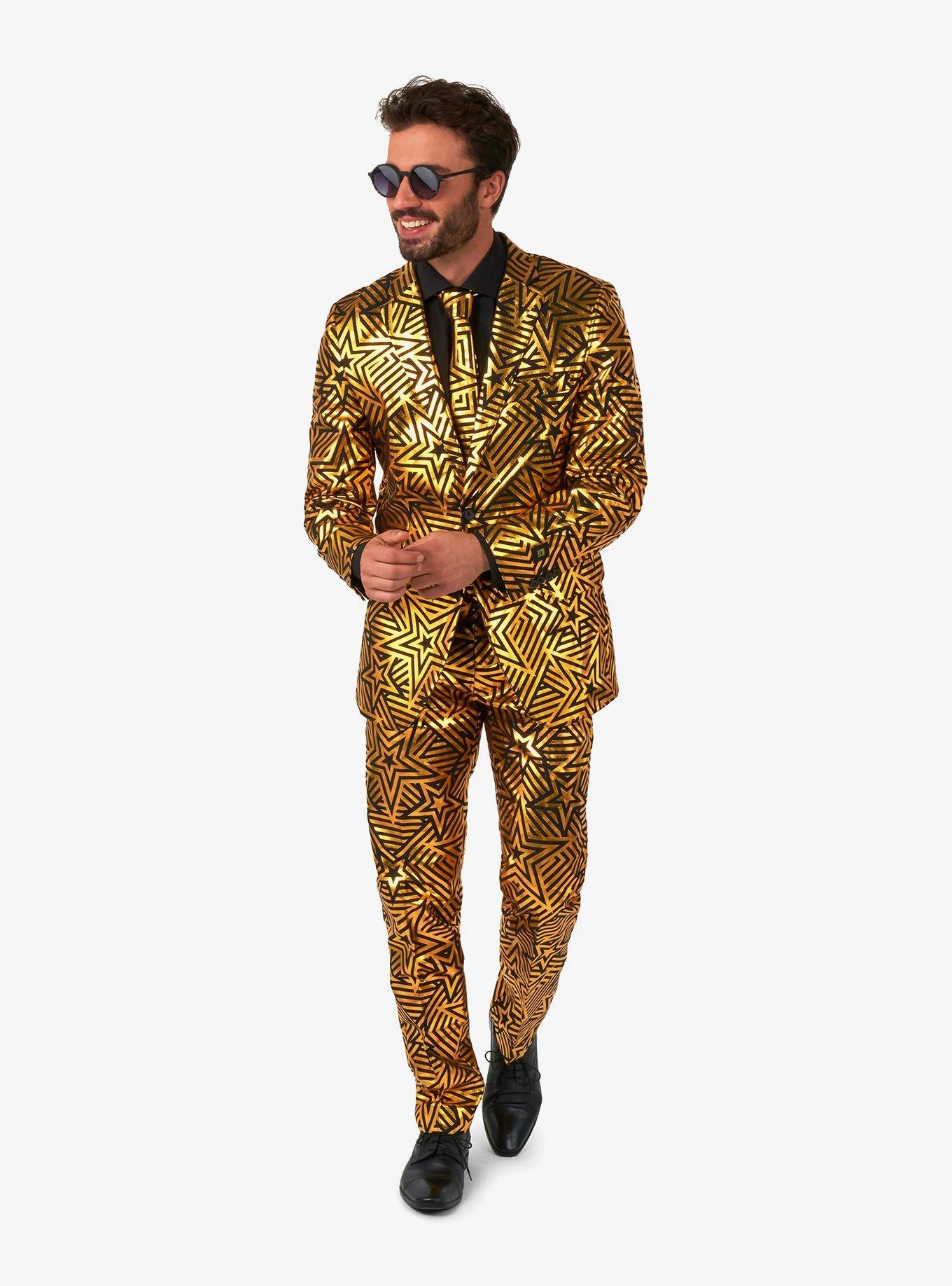 Golden Geo Star Suit 3 Golden Geo Star Suit