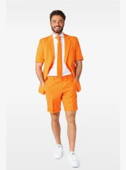 The Orange Summer Short Suit -Cozy Mode Store 31984900 av1 1