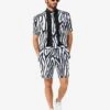 Zazzy Zebra Summer Short Suit -Cozy Mode Store 31984903 av1