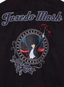 Pretty Guardian Sailor Moon Tuxedo Mask Icons Bomber Jacket - BoxLunch Exclusive -Cozy Mode Store 32251607 av4