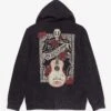 Disney Pixar Coco Floral Guitar Zipperd Hoodie - BoxLunch Exclusive -Cozy Mode Store 32938617 av1