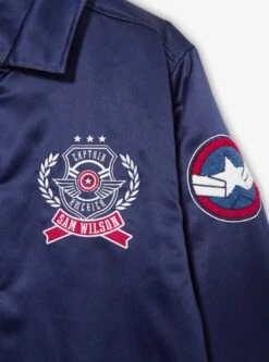 Marvel Captain America: Brave New World Patches Bomber Jacket - BoxLunch Exclusive -Cozy Mode Store 33033085 av2