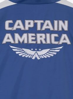 Marvel Captain America Shield Windbreaker Jacket — BoxLunch Exclusive -Cozy Mode Store 33033086 av4