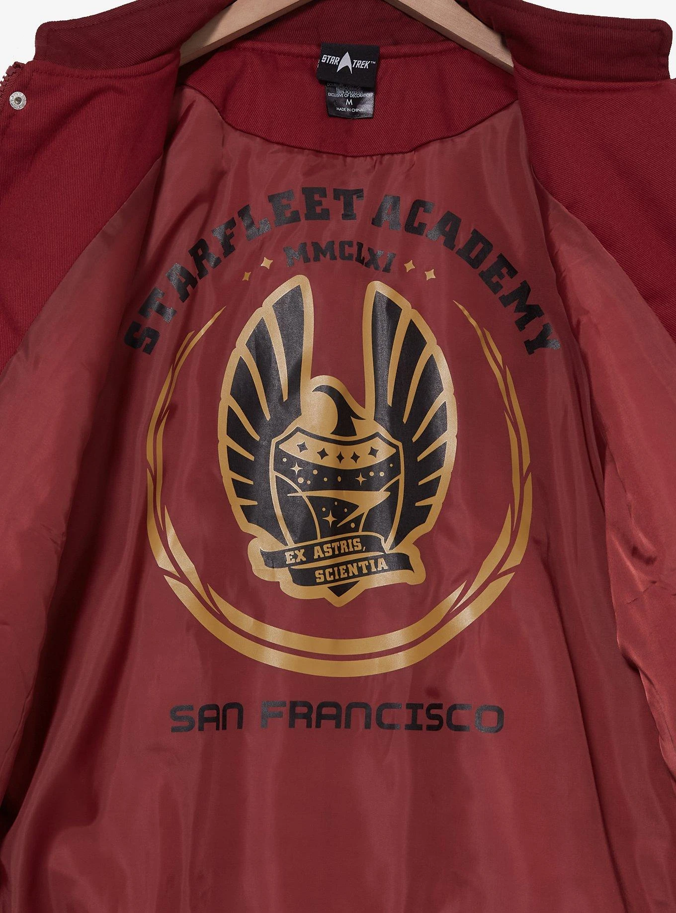 Star Trek Starfleet Academy Jacket - BoxLunch Exclusive 7 Star Trek Starfleet Academy Jacket - BoxLunch Exclusive - Image 5