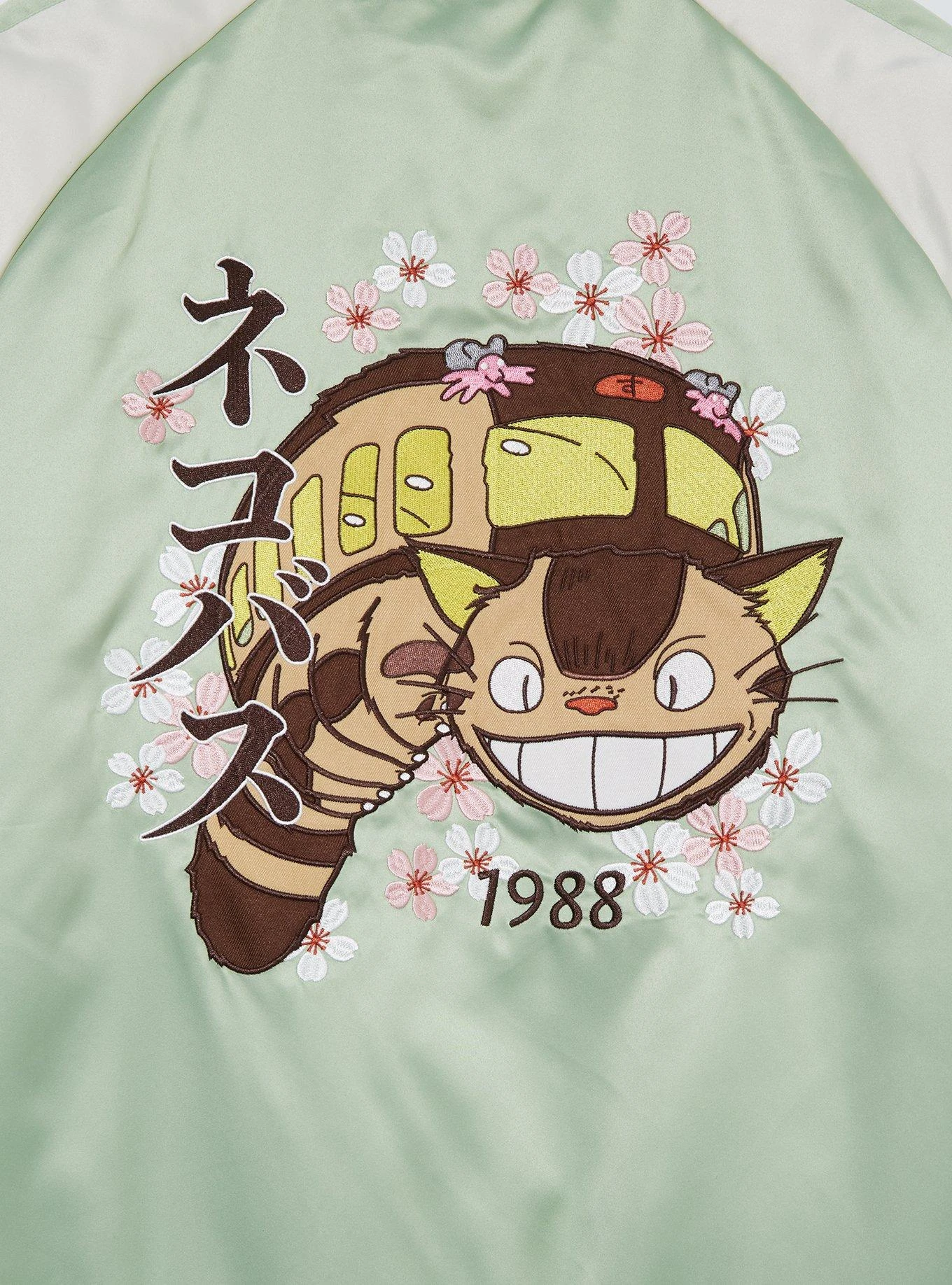 Studio Ghibli® My Neighbor Totoro Catbus Sakura Jacket — BoxLunch Exclusive 8 Studio Ghibli® My Neighbor Totoro Catbus Sakura Jacket — BoxLunch Exclusive - Image 6