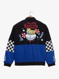 SpongeBob SquarePants Mrs. Puff's Boating School Racing Jacket - BoxLunch Exclusive