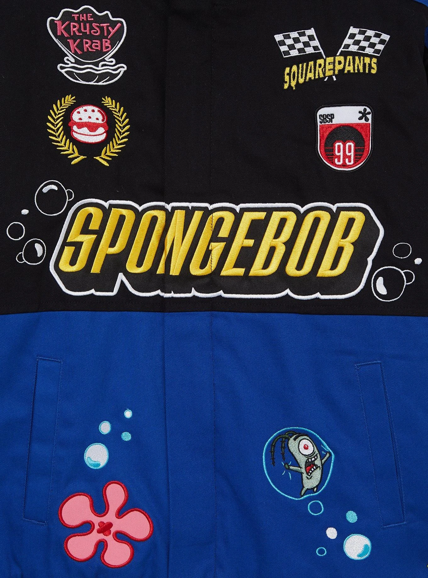 SpongeBob SquarePants Mrs. Puff's Boating School Racing Jacket - BoxLunch Exclusive 4 SpongeBob SquarePants Mrs. Puff's Boating School Racing Jacket - BoxLunch Exclusive - Image 2