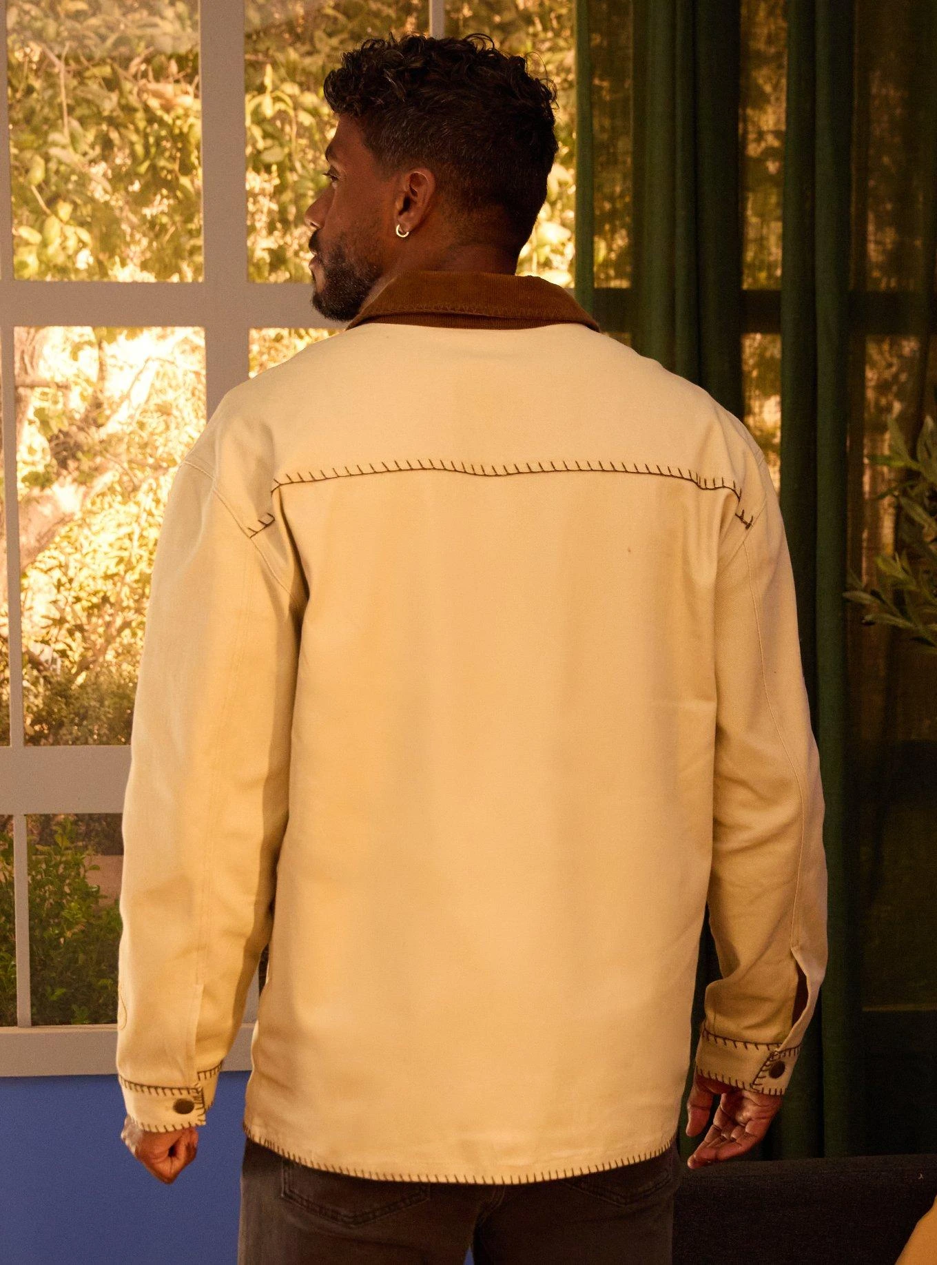 Disney Pixar Toy Story Woody Icons Chore Jacket - BoxLunch Exclusive 9 Disney Pixar Toy Story Woody Icons Chore Jacket - BoxLunch Exclusive - Image 7