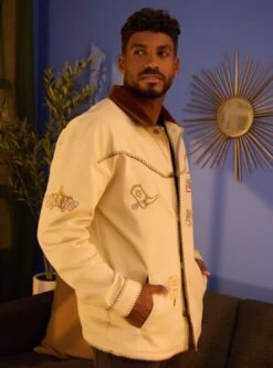 Disney Pixar Toy Story Woody Icons Chore Jacket - BoxLunch Exclusive 14 Disney Pixar Toy Story Woody Icons Chore Jacket - BoxLunch Exclusive -Cozy Mode Store 33362994 av3