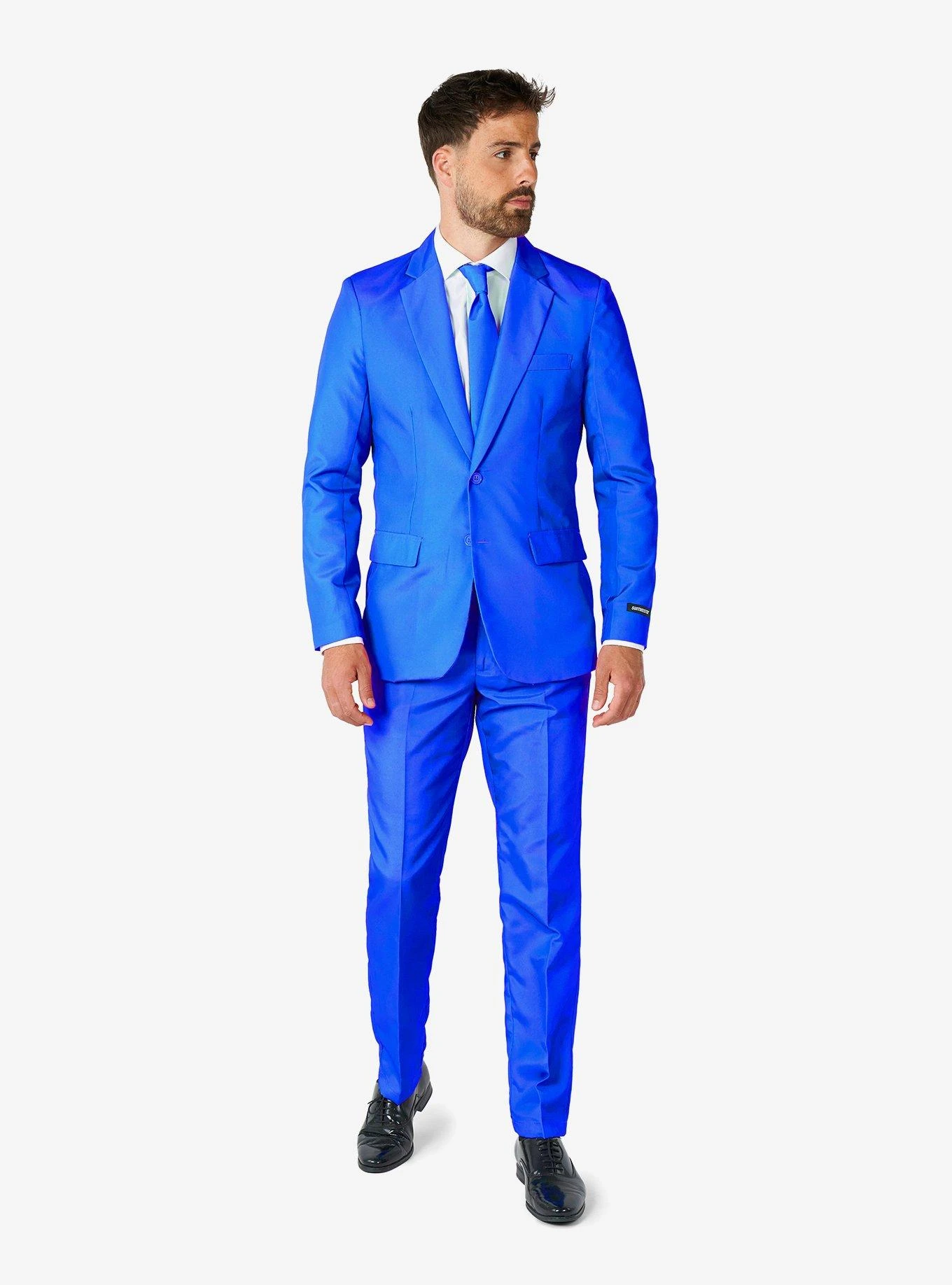 Solid Blue Suit 3 Solid Blue Suit