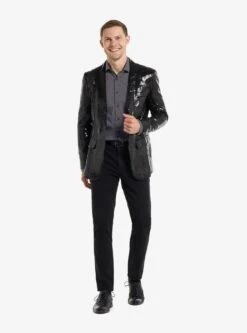 Sequins Black Blazer 8 Sequins Black Blazer -Cozy Mode Store 33408215 av1 1