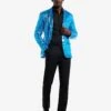 Sequins Blue Blazer -Cozy Mode Store 33408216 av1