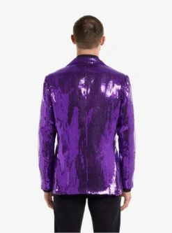 Sequins Purple Blazer 9 Sequins Purple Blazer -Cozy Mode Store 33408218 av2 1
