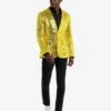 Sequins Yellow Blazer 1 Sequins Yellow Blazer -Cozy Mode Store 33408219 av1