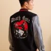 Death Note Embroidered Varsity Jacket — BoxLunch Exclusive -Cozy Mode Store 33529778 av1