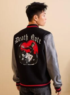 Death Note Embroidered Varsity Jacket — BoxLunch Exclusive