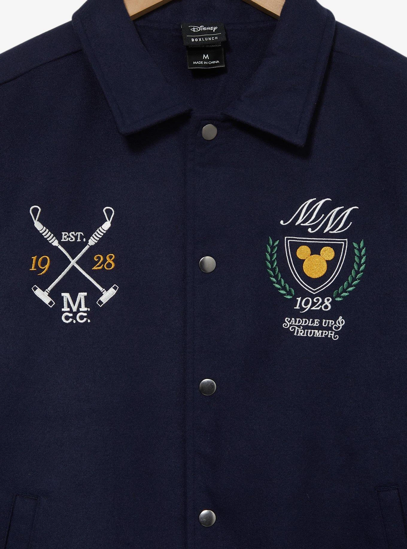 Disney Mickey Mouse Country Club Varsity Jacket — BoxLunch Exclusive 8 Disney Mickey Mouse Country Club Varsity Jacket — BoxLunch Exclusive - Image 6