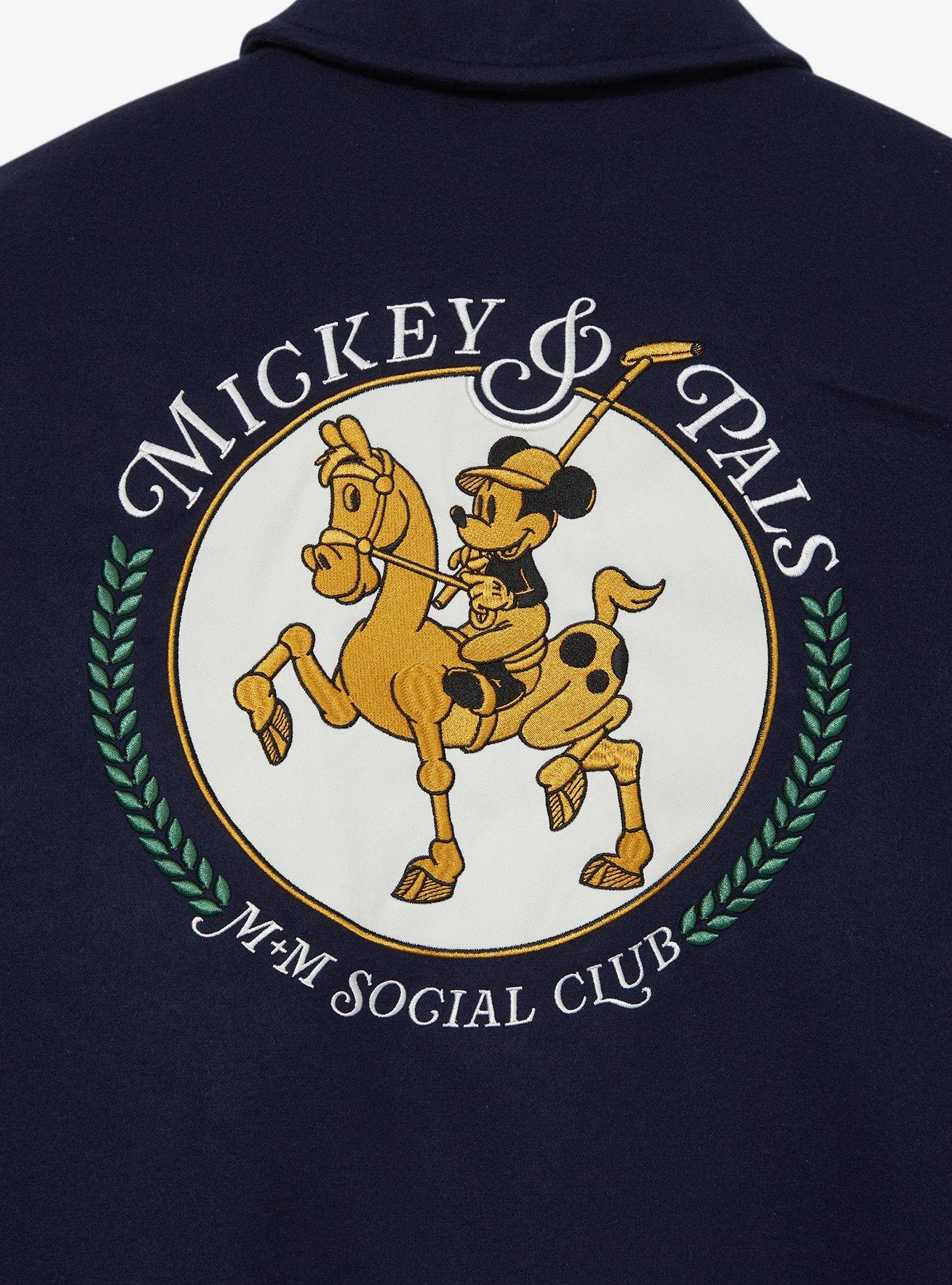 Disney Mickey Mouse Country Club Varsity Jacket — BoxLunch Exclusive 10 Disney Mickey Mouse Country Club Varsity Jacket — BoxLunch Exclusive - Image 8