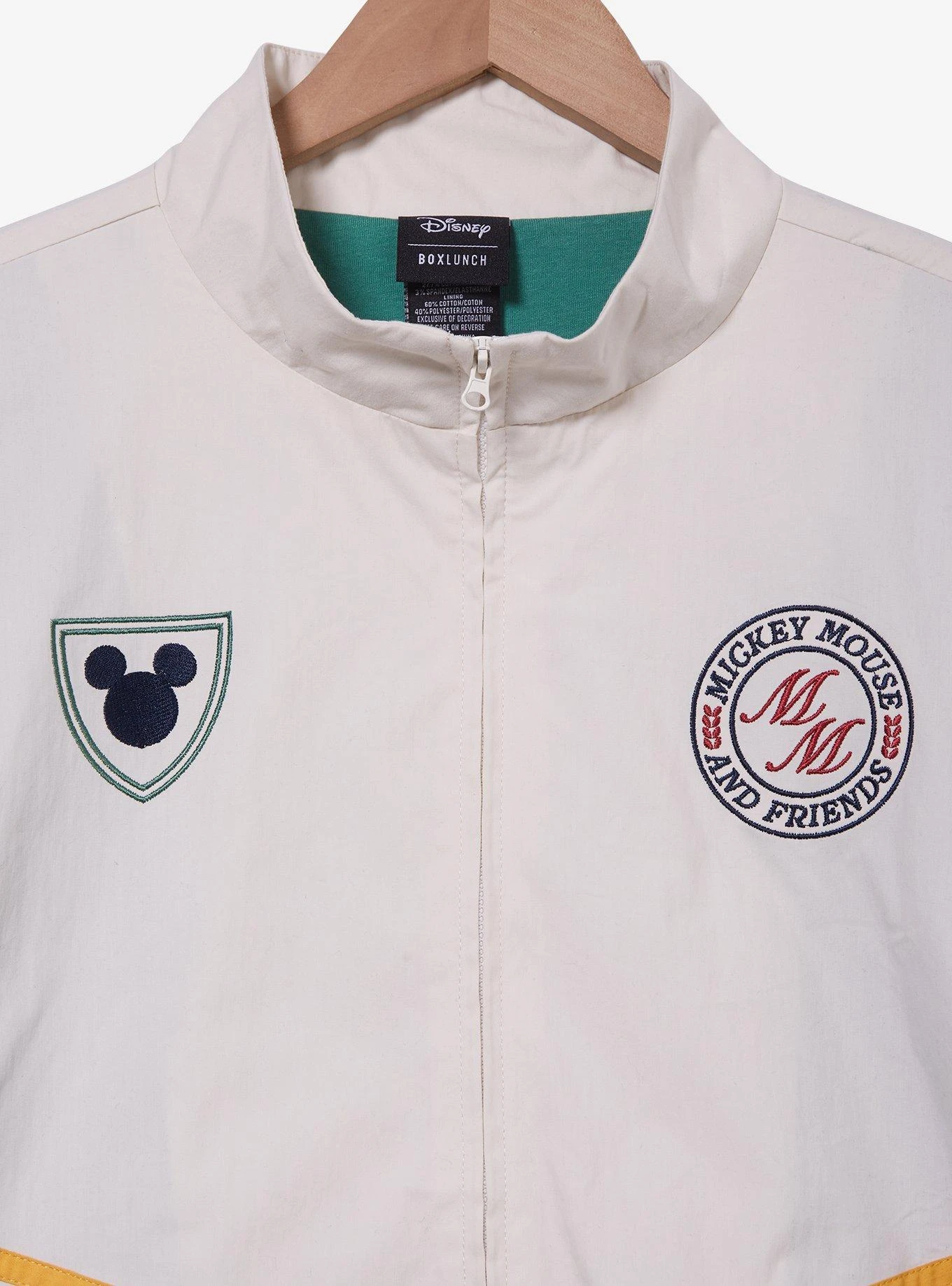Disney Mickey Mouse Country Club Embroidered Windbreaker — BoxLunch Exclusive 4 Disney Mickey Mouse Country Club Embroidered Windbreaker — BoxLunch Exclusive - Image 2