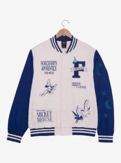 Disney Fantasia Mickey Mouse Varsity Jacket — BoxLunch Exclusive -Cozy Mode Store 33829395 av1 1