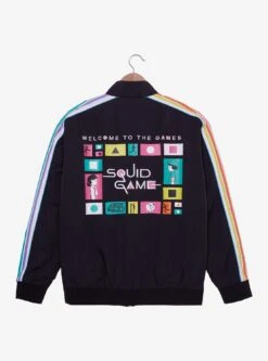 Squid Game Rainbow Icons Windbreaker - BoxLunch Exclusive