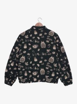 Studio Ghibli® My Neighbor Totoro Tonal Characters Allover Print Jacket - BoxLunch Exclusive -Cozy Mode Store 33873707 av1 1