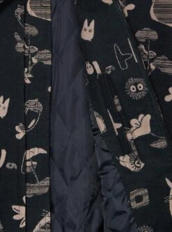 Studio Ghibli® My Neighbor Totoro Tonal Characters Allover Print Jacket - BoxLunch Exclusive -Cozy Mode Store 33873707 av2 1