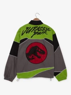Jurassic Park Camo Windbreaker Jacket - BoxLunch Exclusive