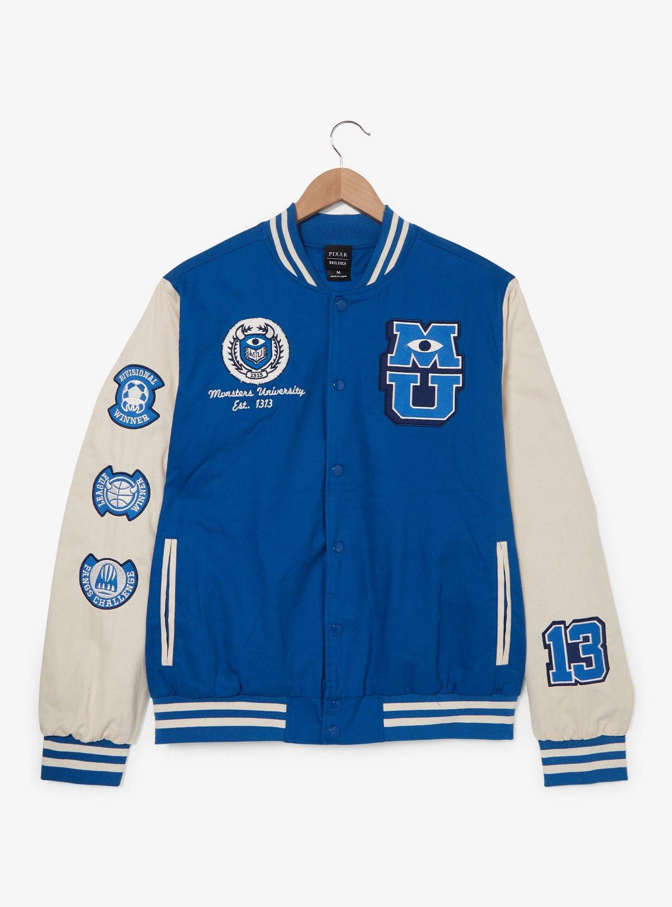 Disney Pixar Monsters University Varsity Jacket - BoxLunch Exclusive 9 Disney Pixar Monsters University Varsity Jacket - BoxLunch Exclusive - Image 7