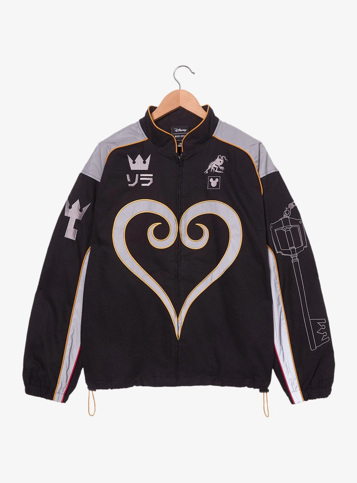 Disney Kingdom Hearts Logo Moto Jacket - BoxLunch Exclusive 3 Disney Kingdom Hearts Logo Moto Jacket - BoxLunch Exclusive