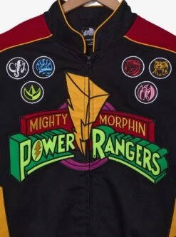 Mighty Morphin Power Rangers Moto Jacket - BoxLunch Exclusive 15 Mighty Morphin Power Rangers Moto Jacket - BoxLunch Exclusive -Cozy Mode Store 34387767 av2 1
