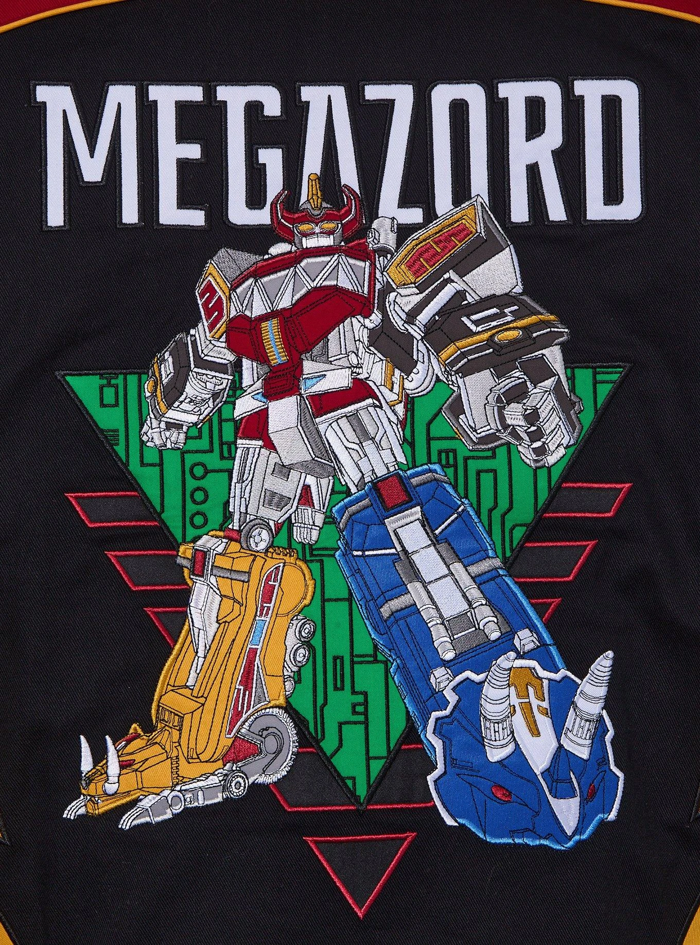 Mighty Morphin Power Rangers Moto Jacket - BoxLunch Exclusive 5 Mighty Morphin Power Rangers Moto Jacket - BoxLunch Exclusive - Image 3