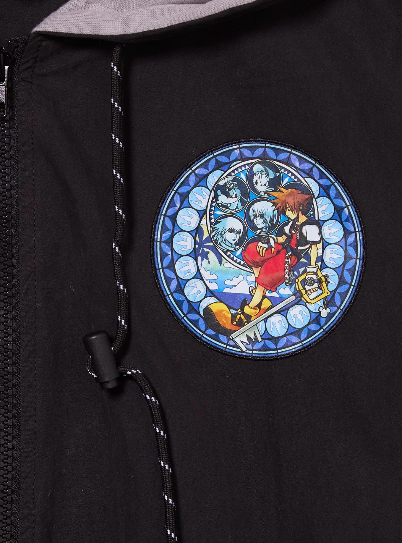 Disney Kingdom Hearts Logo Windbreaker - BoxLunch Exclusive 5 Disney Kingdom Hearts Logo Windbreaker - BoxLunch Exclusive - Image 3
