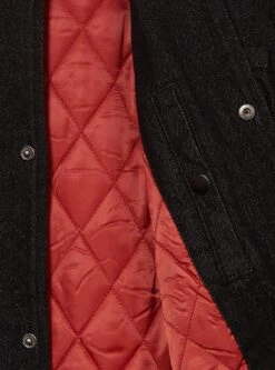 Peanuts Joe Cool Patches Varsity Jacket - BoxLunch Exclusive -Cozy Mode Store 34457630 av3 1