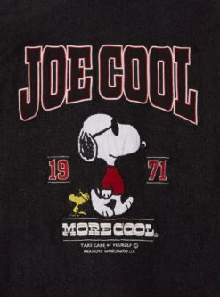 Peanuts Joe Cool Patches Varsity Jacket - BoxLunch Exclusive -Cozy Mode Store 34457630 av4