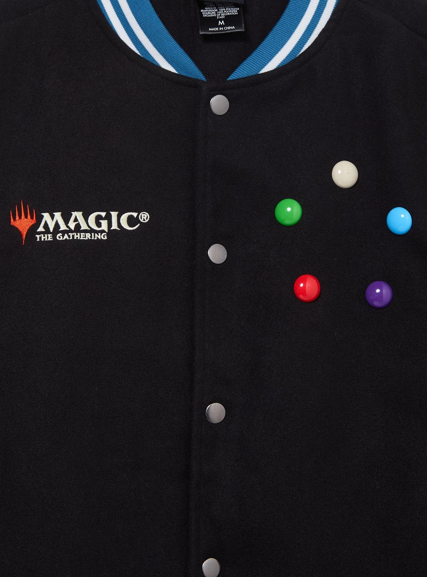 Magic: The Gathering Icons Varsity Jacket - BoxLunch Exclusive 8 Magic: The Gathering Icons Varsity Jacket - BoxLunch Exclusive - Image 6