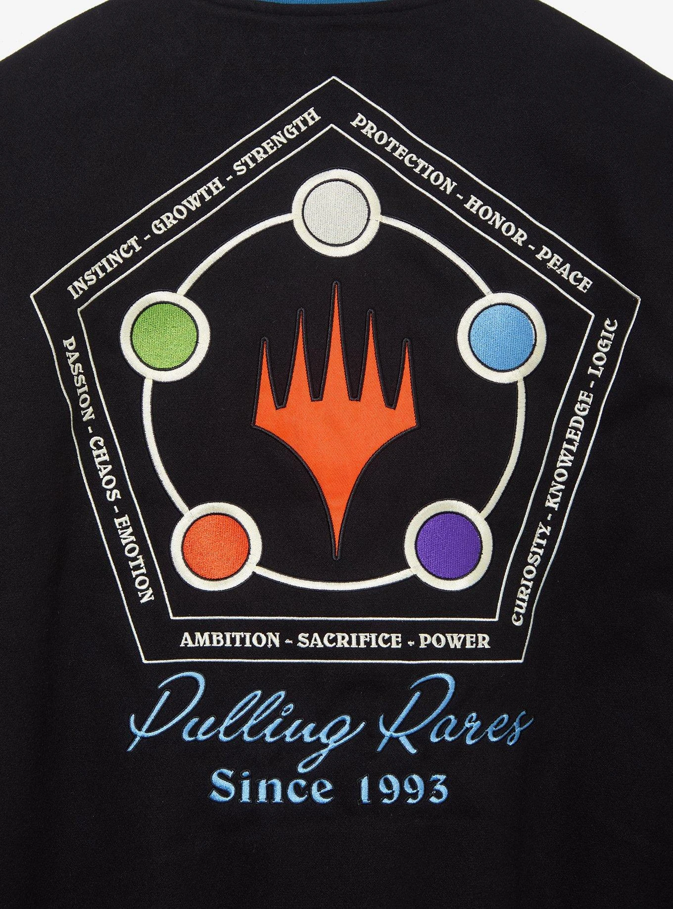 Magic: The Gathering Icons Varsity Jacket - BoxLunch Exclusive 10 Magic: The Gathering Icons Varsity Jacket - BoxLunch Exclusive - Image 8