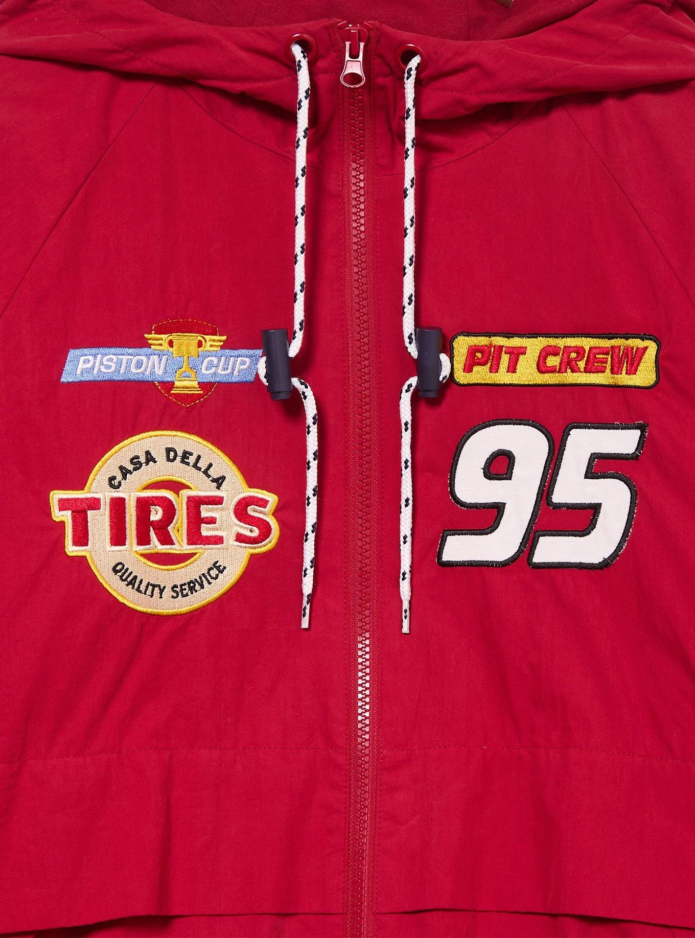 Disney Pixar Cars Lightning McQueen Color Block Windbreaker — BoxLunch Exclusive 4 Disney Pixar Cars Lightning McQueen Color Block Windbreaker — BoxLunch Exclusive - Image 2