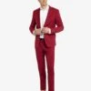 Daily Bright Burgundy Suit -Cozy Mode Store 34728807 av1