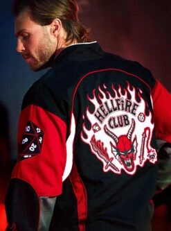 Stranger Things Hellfire Club Moto Jacket - BoxLunch Exclusive -Cozy Mode Store 34799185 av1 1