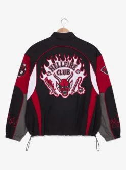 Stranger Things Hellfire Club Moto Jacket - BoxLunch Exclusive -Cozy Mode Store 34799185 av3