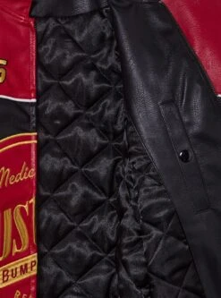 Disney Pixar Cars Lightning McQueen Faux Leather Racing Jacket - BoxLunch Exclusive -Cozy Mode Store 34799187 av3 1