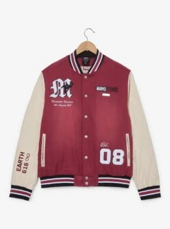 Marvel Studios Denim Varsity Jacket (BoxLunch 10th Anniversary) — BoxLunch Exclusive -Cozy Mode Store 34835514 av1 1